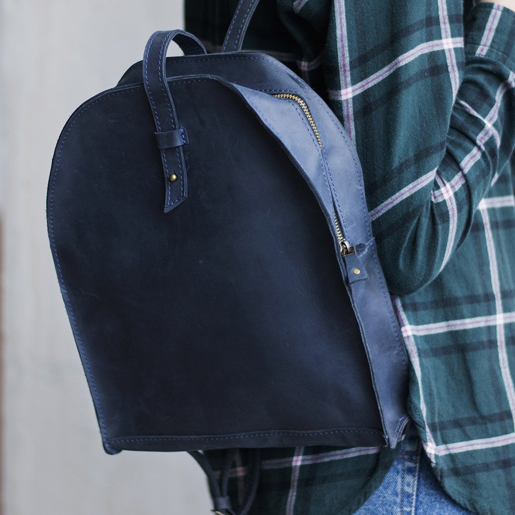 Soft Leather Backpack