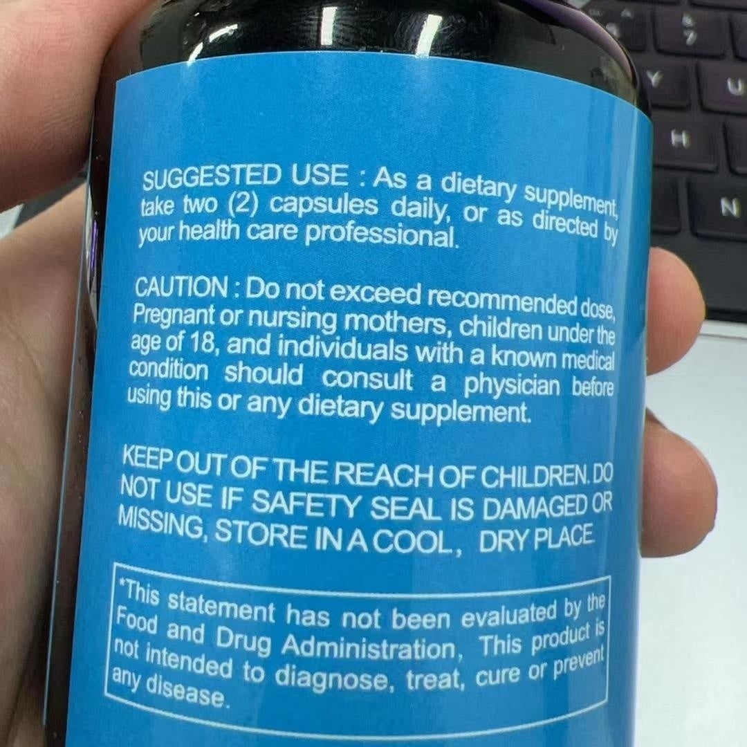 Triple Magnesium Complex 300mg Of Magnesium Glycinate, Malate, & Citrate For Muscles, Nerves, & Energy High Absorption Vegan, Non-GMO 90 Capsules