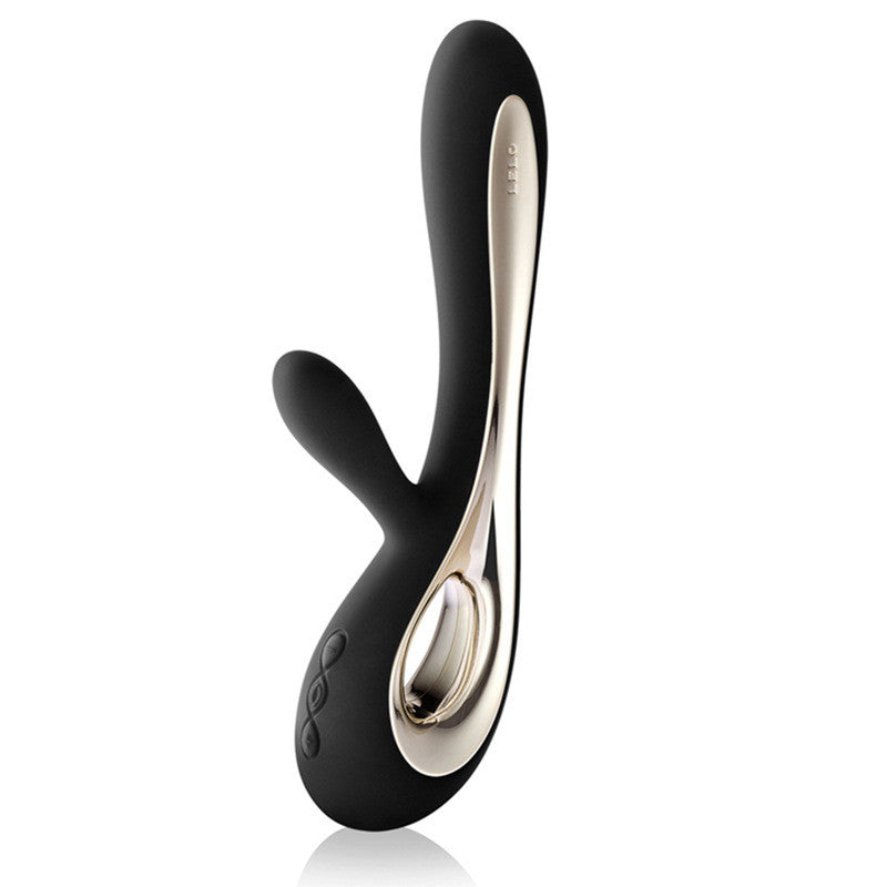 Female Rechargeable Mute Waterproof Double Head Vibrating
