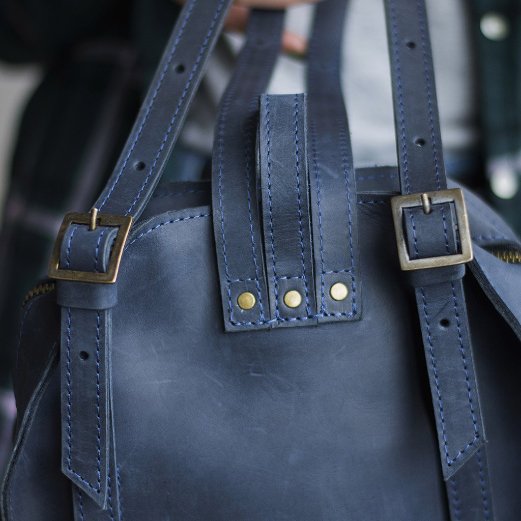 Soft Leather Backpack