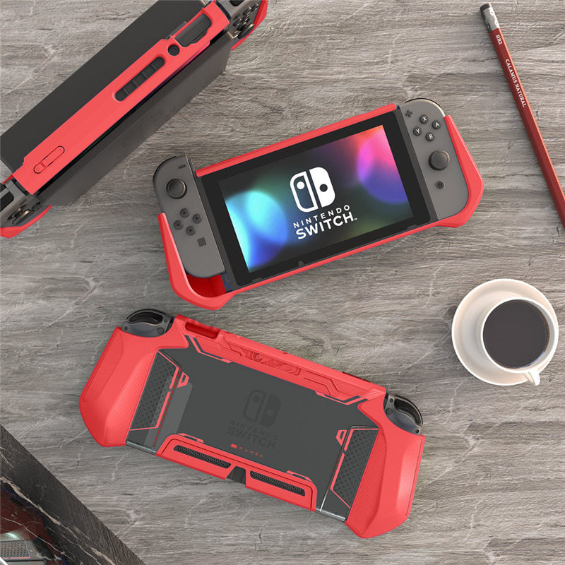 For Nintendo Switch Case MUMBA Series Blade TPU Grip Protective Cover