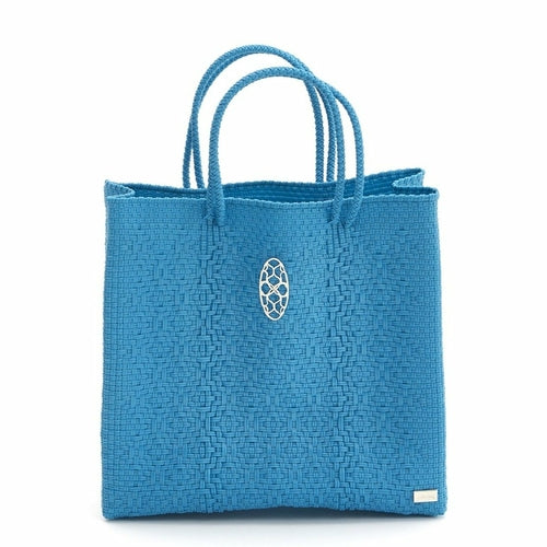 MEDIUM BLUE TOTE BAG