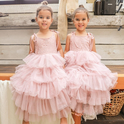 Little Girl Ceremonies Dress Baby Children's Clothing Tutu Kids