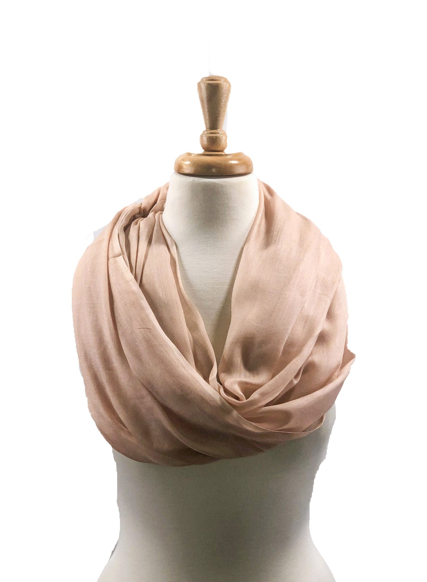 Beige Modal Solid Scarf