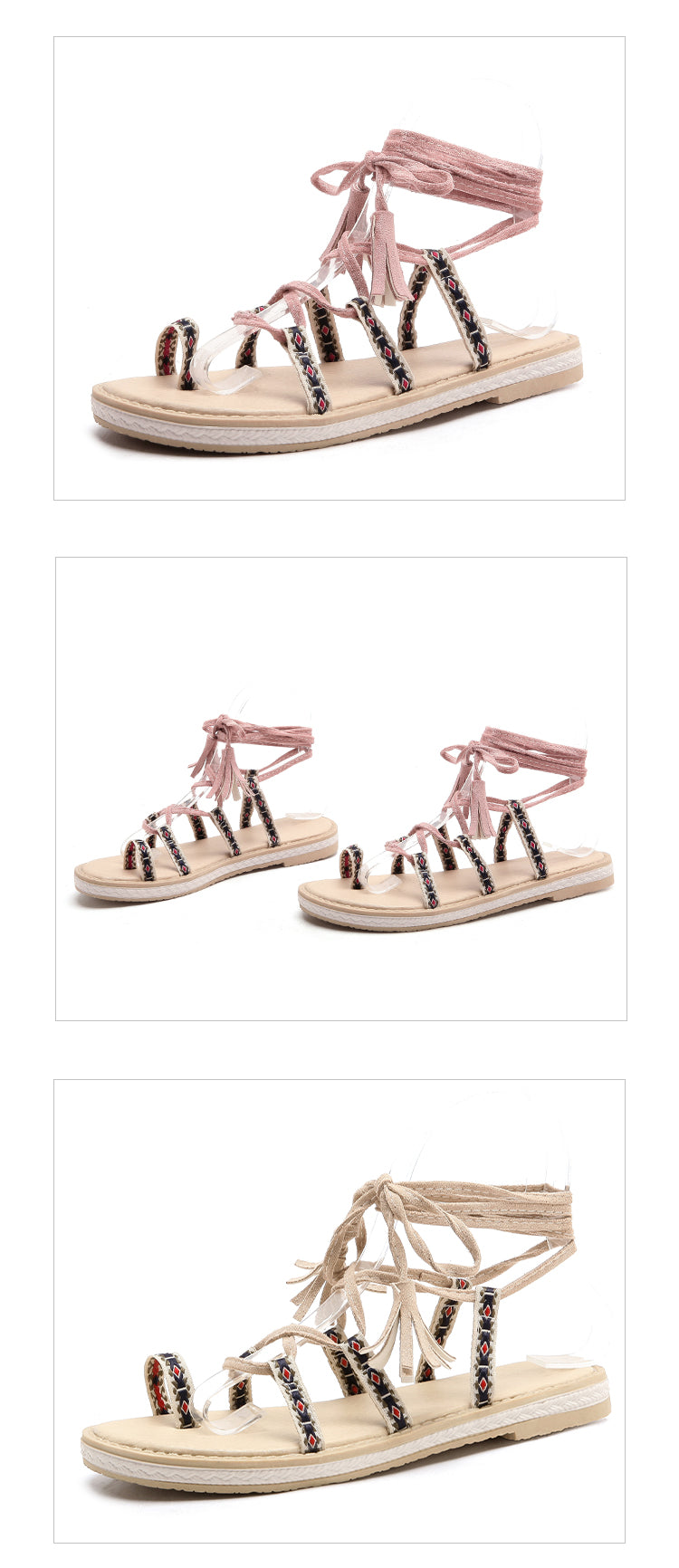 New Lace Up Sexy Fashion Ladies Sandals