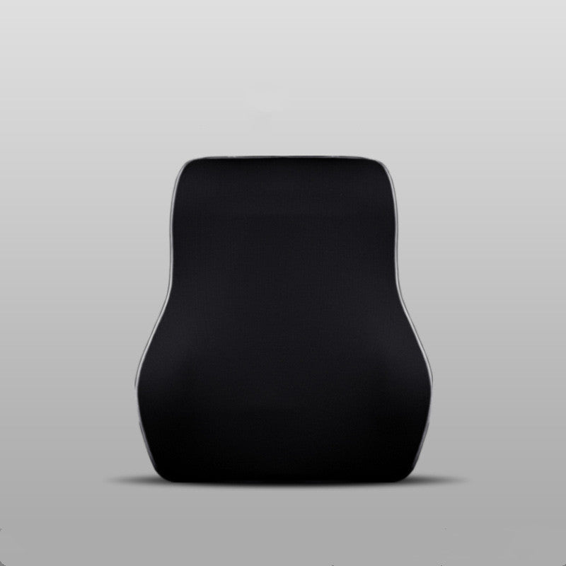 Memory foam car headrest lumbar support