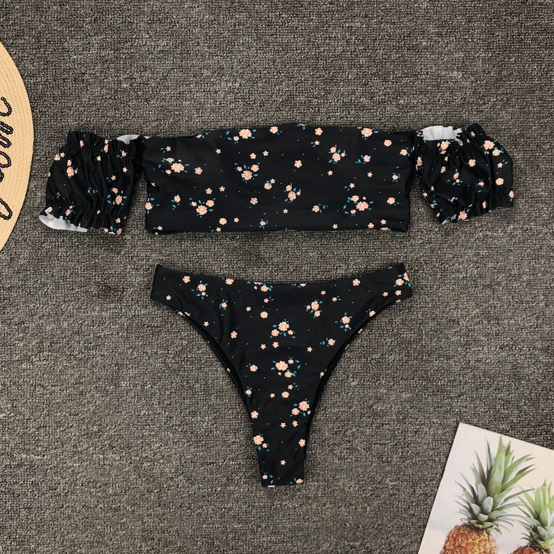 Sexy high waist bikini female swimsuit