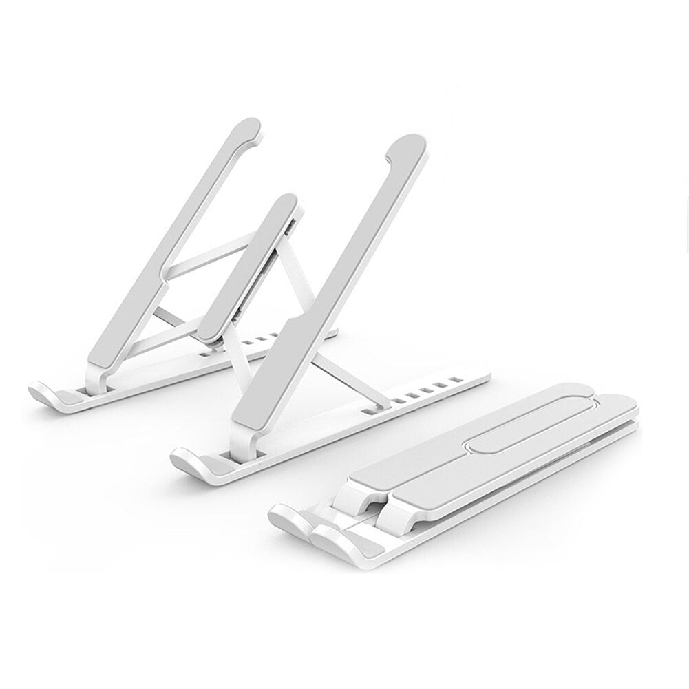Adjustable Non-slip Laptop Stand Support Holder Base Riser 6 Gears Height Notebook Cooling Stand Portable for 11-17 inch Tablet
