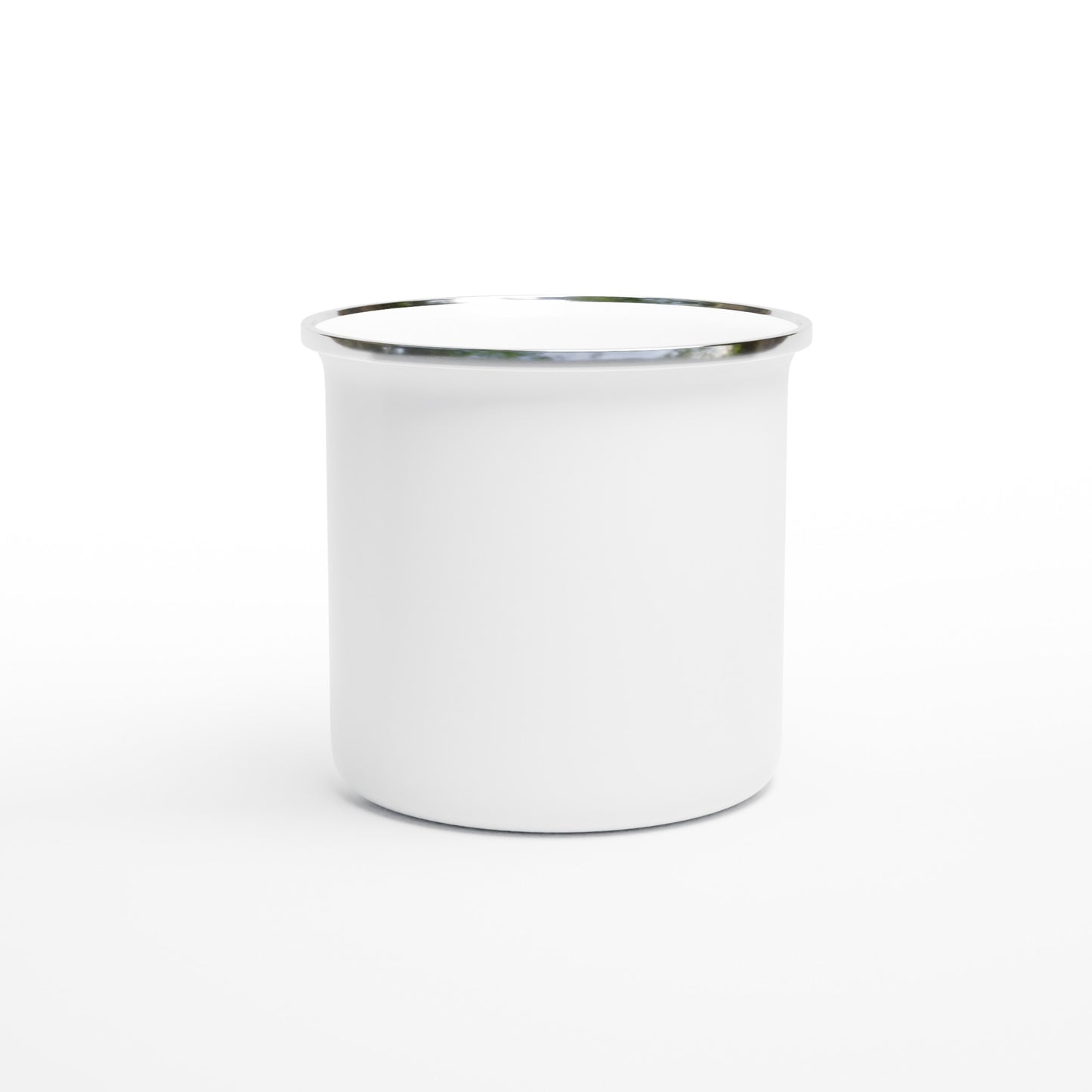 White 12oz Enamel Mug
