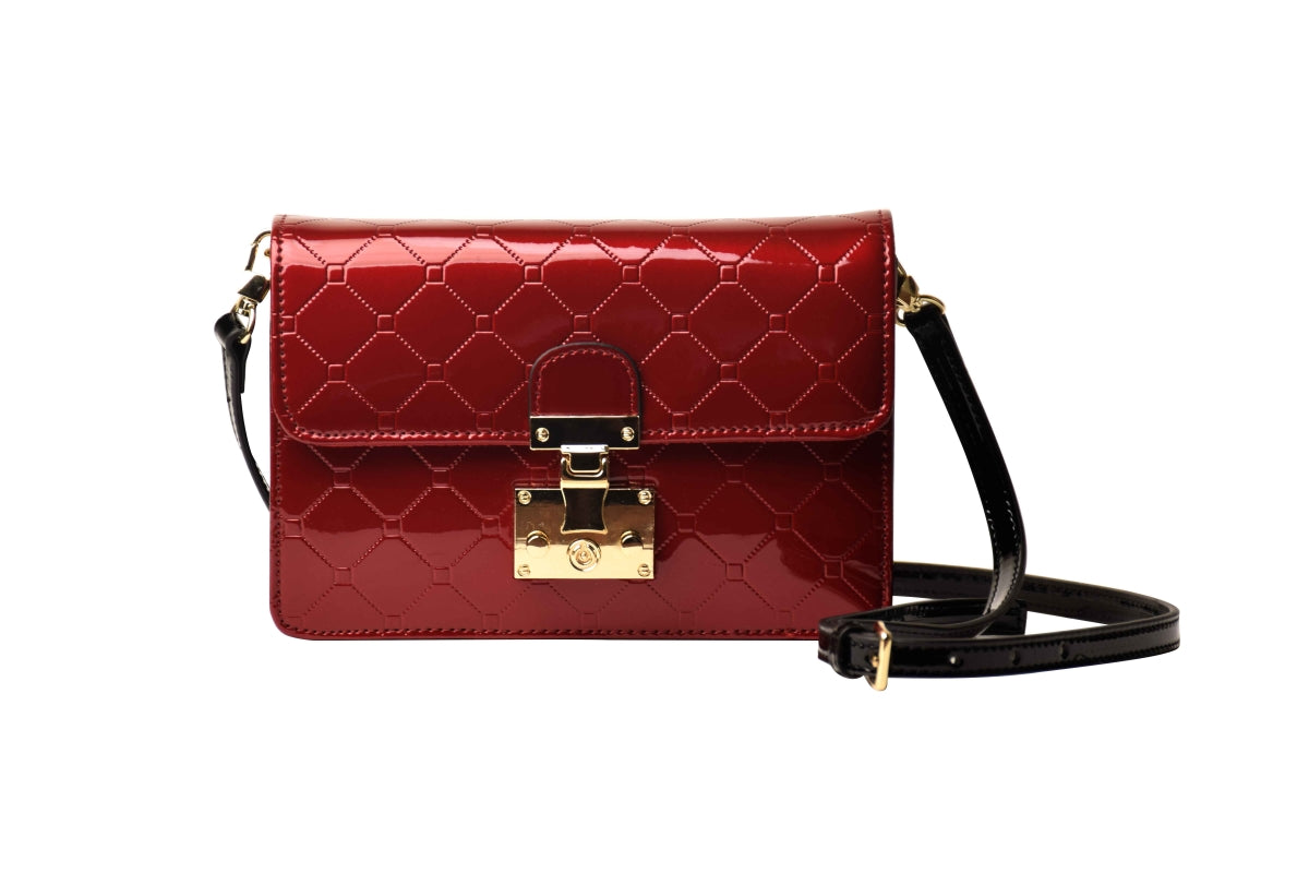 Bravo Handbags B70-1779RED Julia Wallet Handbag, Red