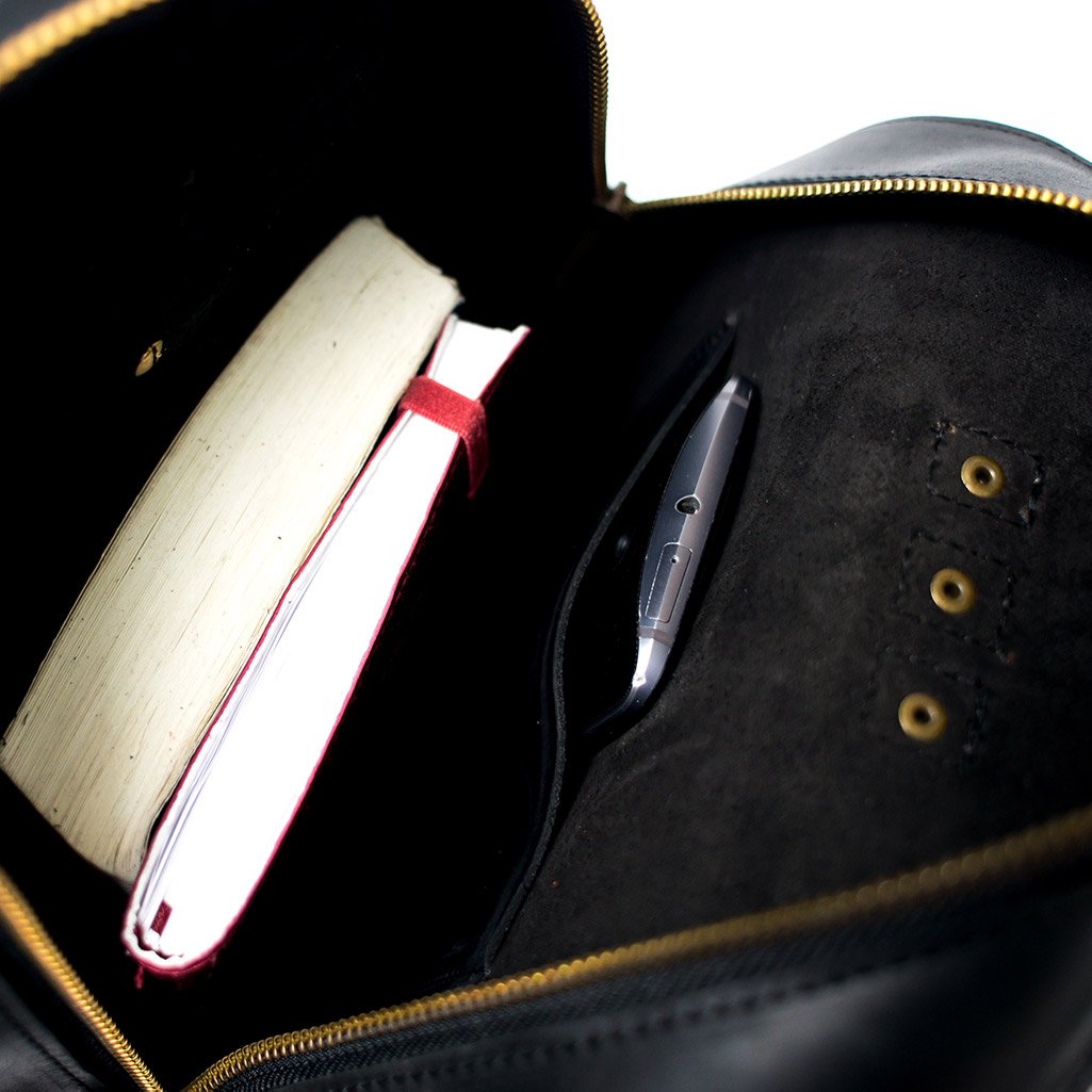 Soft Leather Backpack