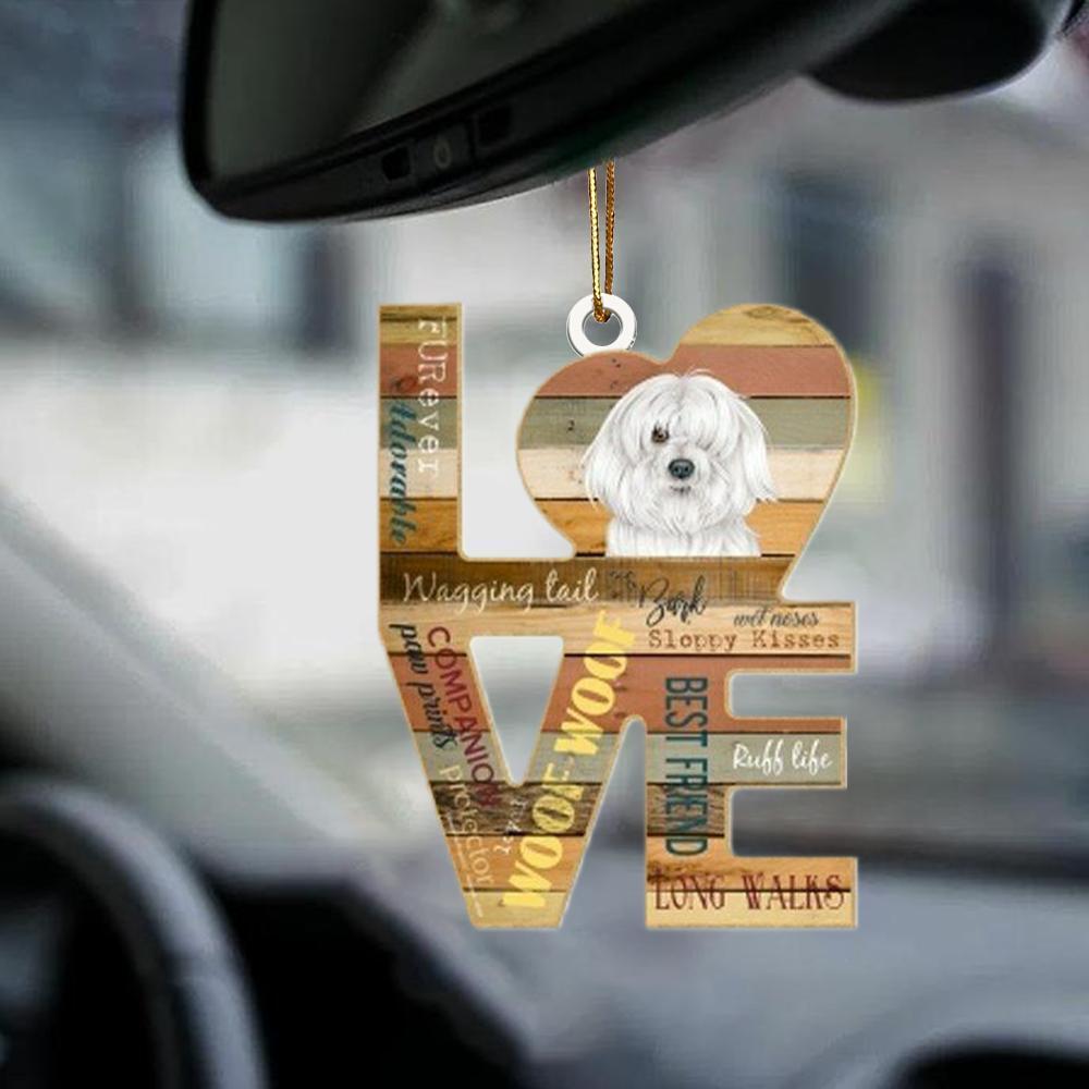 Car Pendant Sleeping Dog Angel Home Decor Acrylic Showcase Hanging Ornaments For Doors