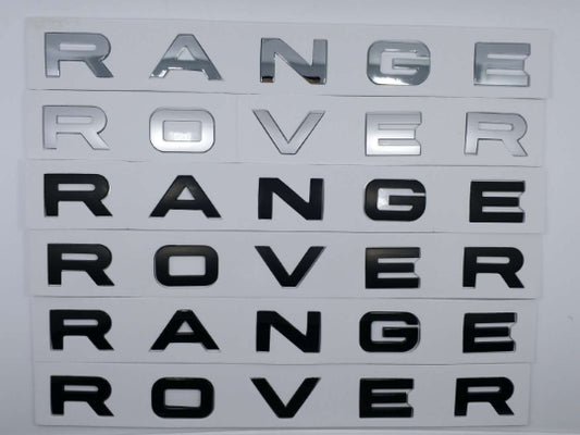 Car logo sticker RANGEROVER