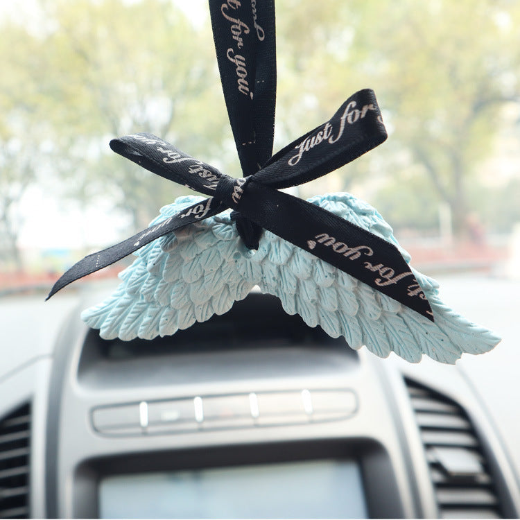 Angel Wings Car Perfume Pendant Car Aroma Diffuser Gypsum Diffuser