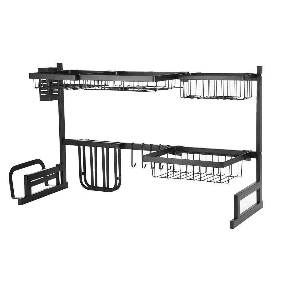 Dish Drying Rack Over Sink Display Drainer Kitchen Utensils Holder US Stock