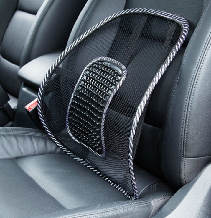 Top Quality Black Mesh Lumbar Brace Support Home Office Car Seat Chair Cushion