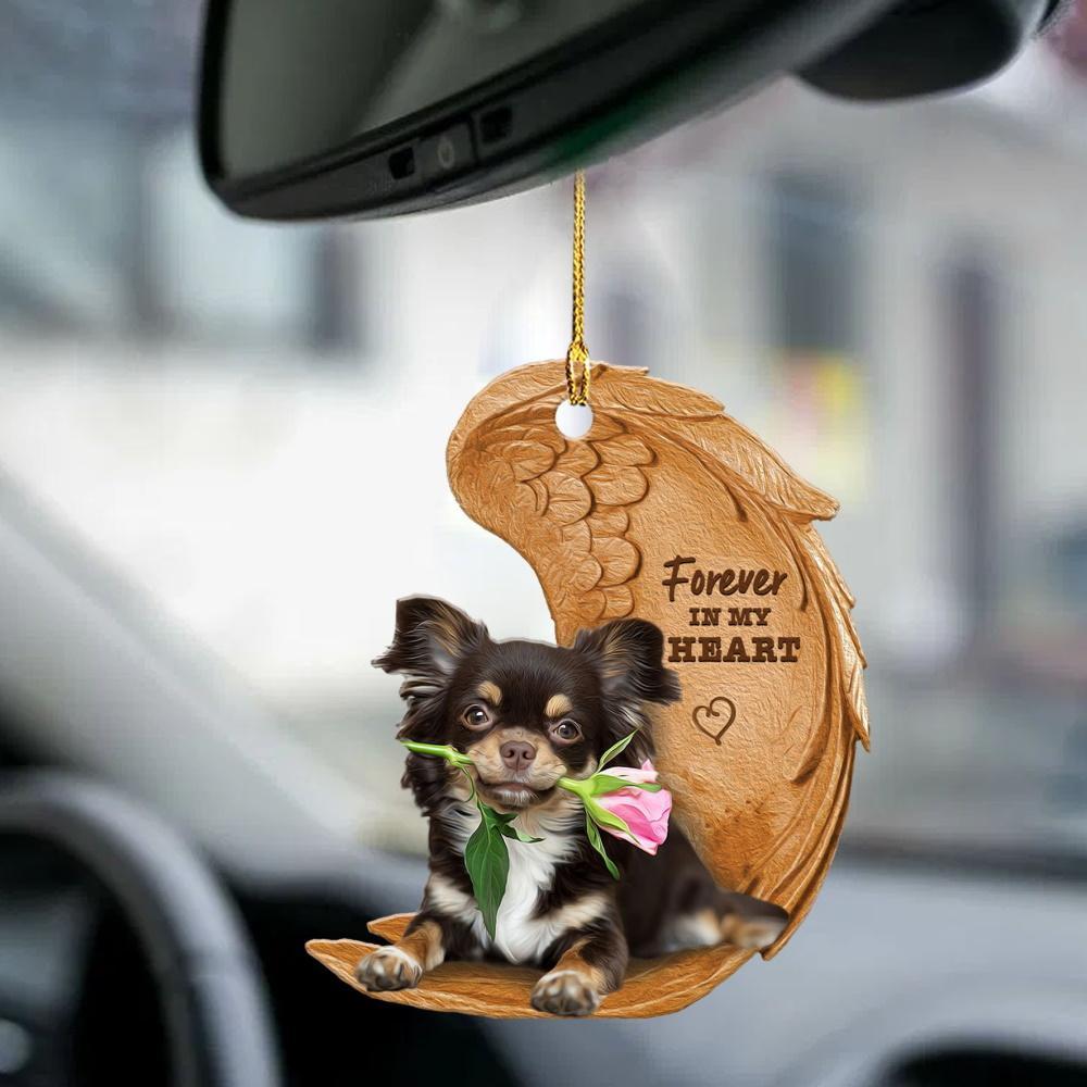 Car Pendant Sleeping Dog Angel Home Decor Acrylic Showcase Hanging Ornaments For Doors