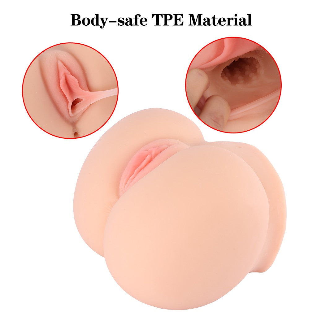 Masturbator With Lifelike Labia-3D Sexy Curves Realistic For Men Masturbation