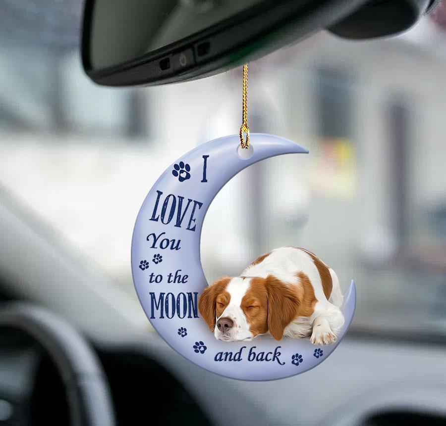 Car Pendant Sleeping Dog Angel Home Decor Acrylic Showcase Hanging Ornaments For Doors