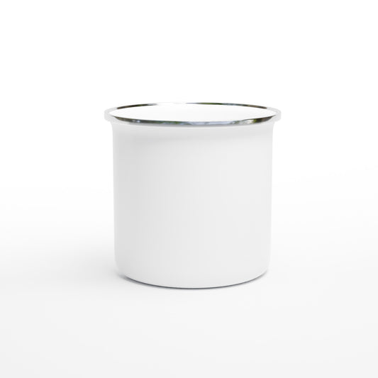 White 12oz Enamel Mug